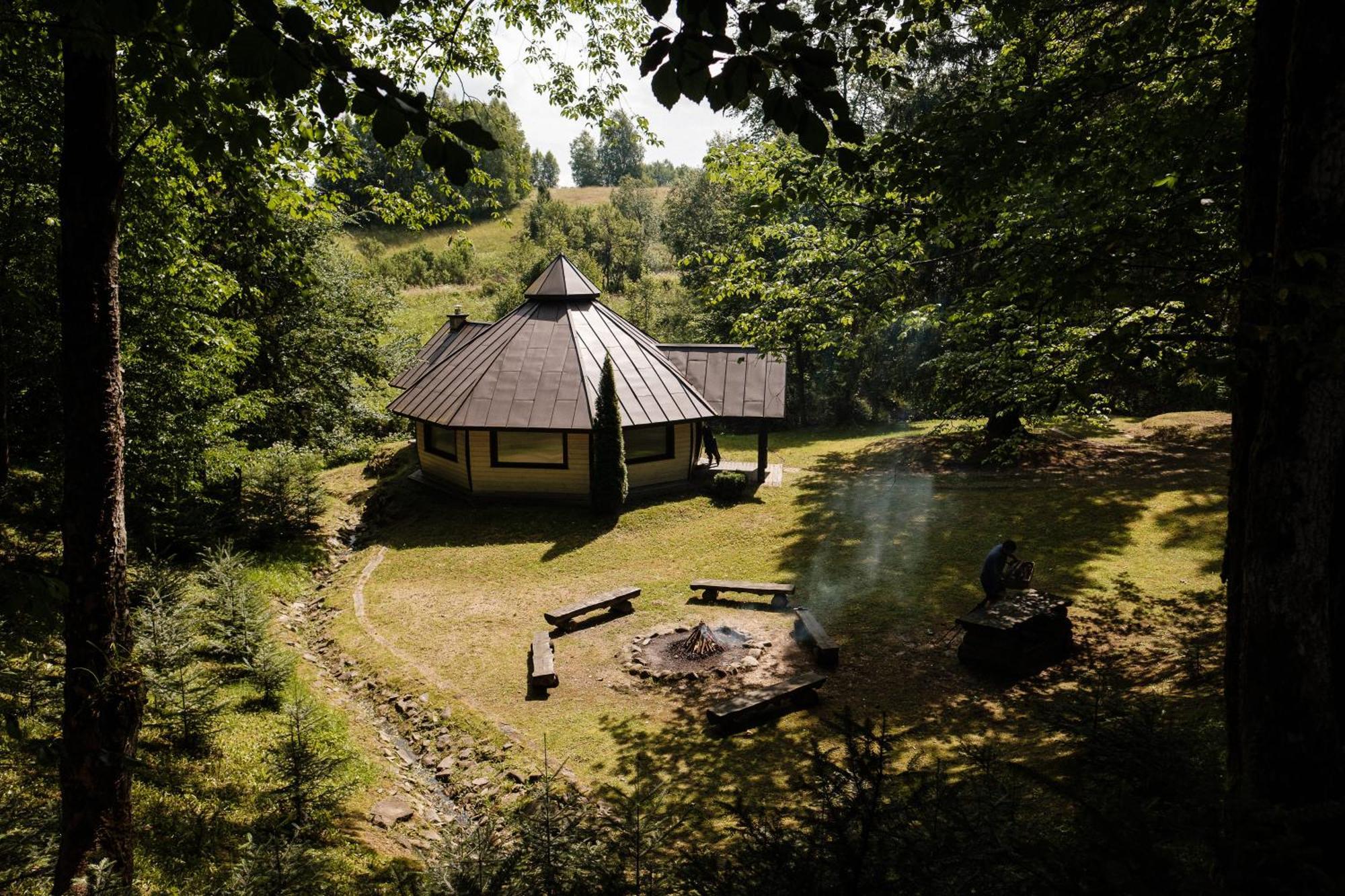 Dom Malowany Wetlina Buitenkant foto